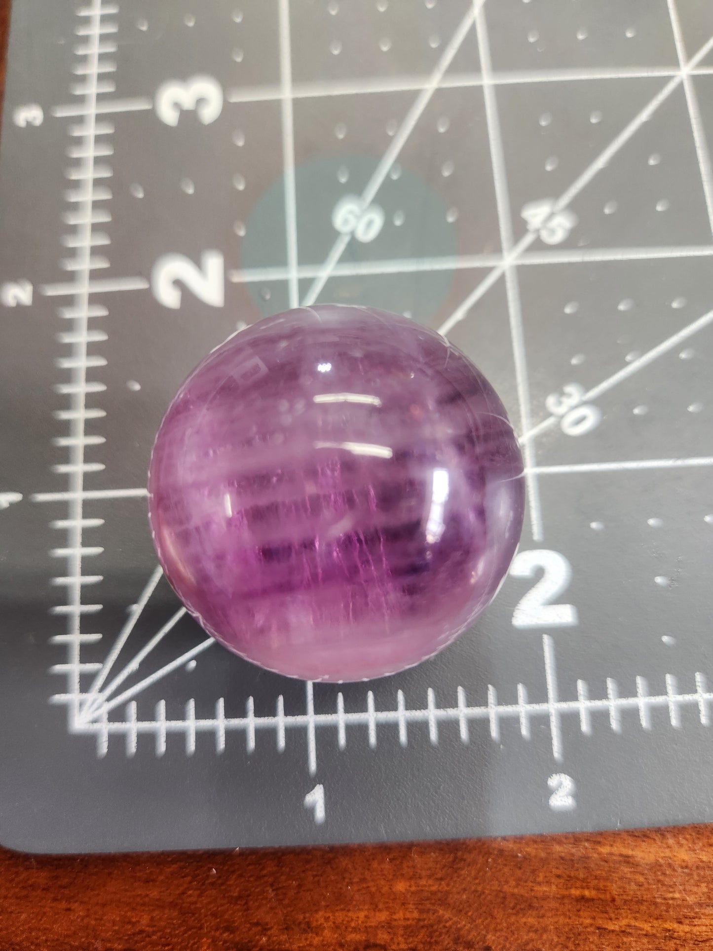 Purple Fluorite Sphere