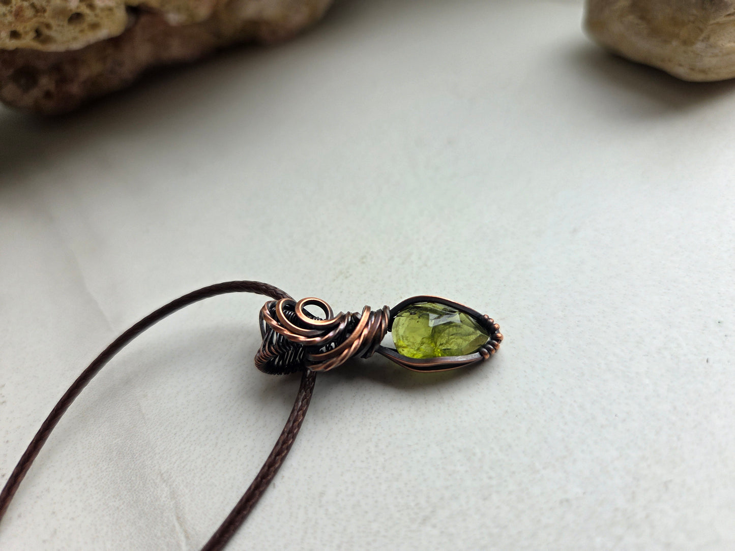 Peridot Necklace 💚