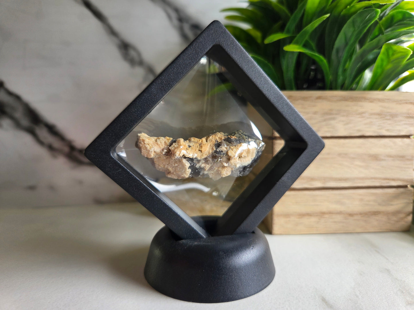 Smoky Quartz with Epidote Specimen