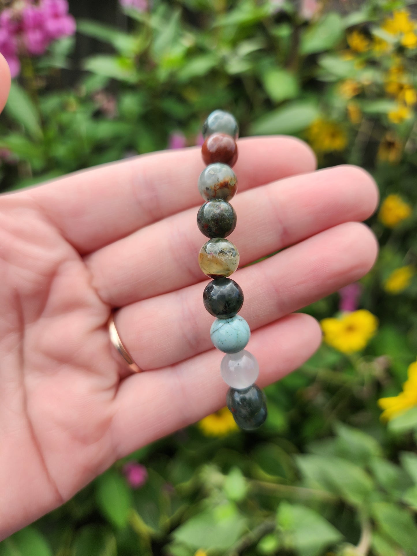 African Bloodstone Bracelet