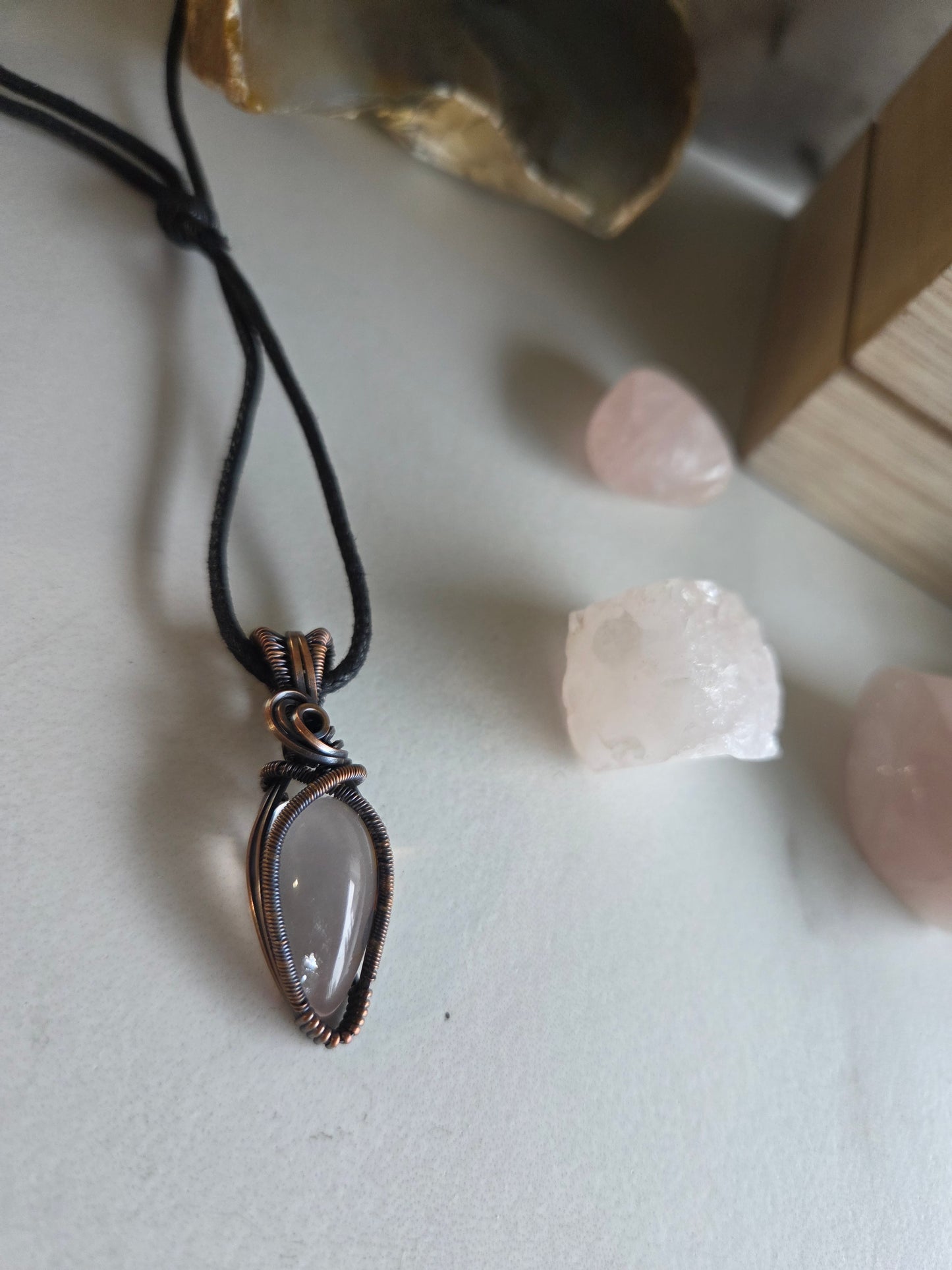 Rose Quartz Necklace 🌹