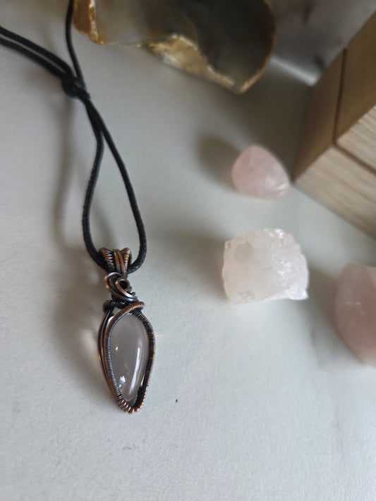 Rose Quartz Necklace 🌹