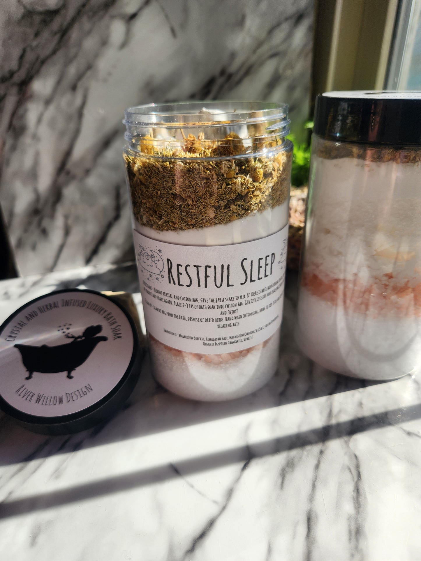 Crystal and Herbal Infused Luxury Bath Soaks