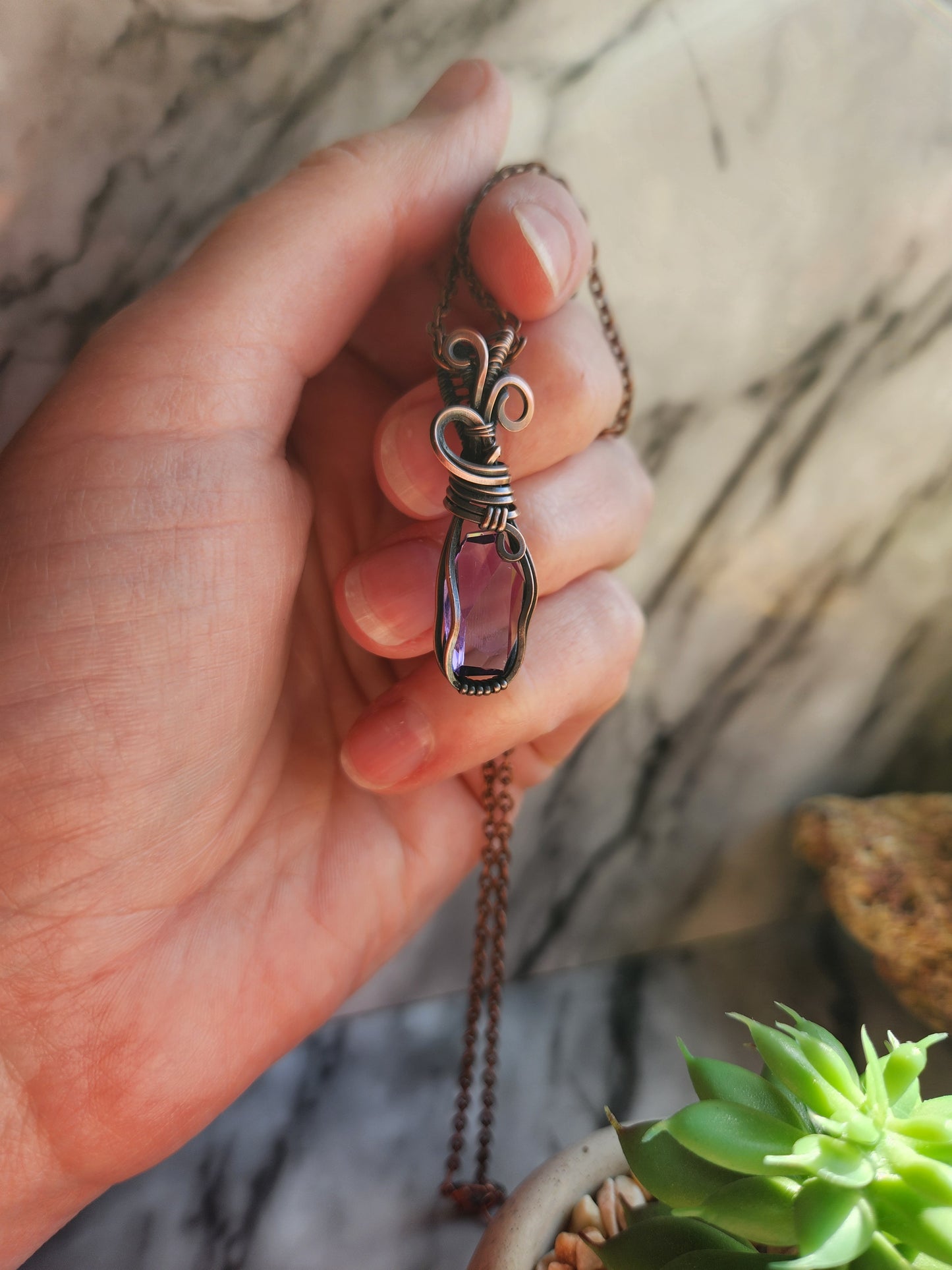 Amethyst Necklace