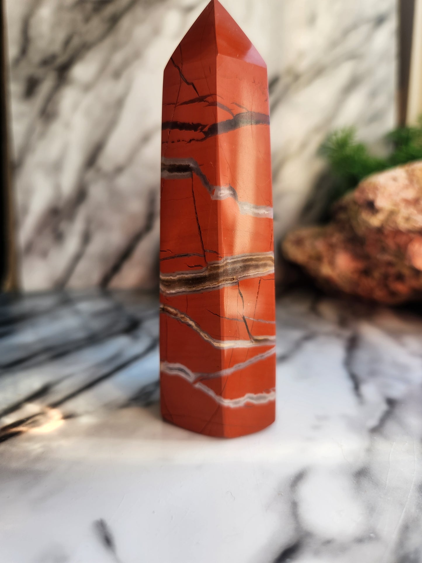 Red Jasper Tower