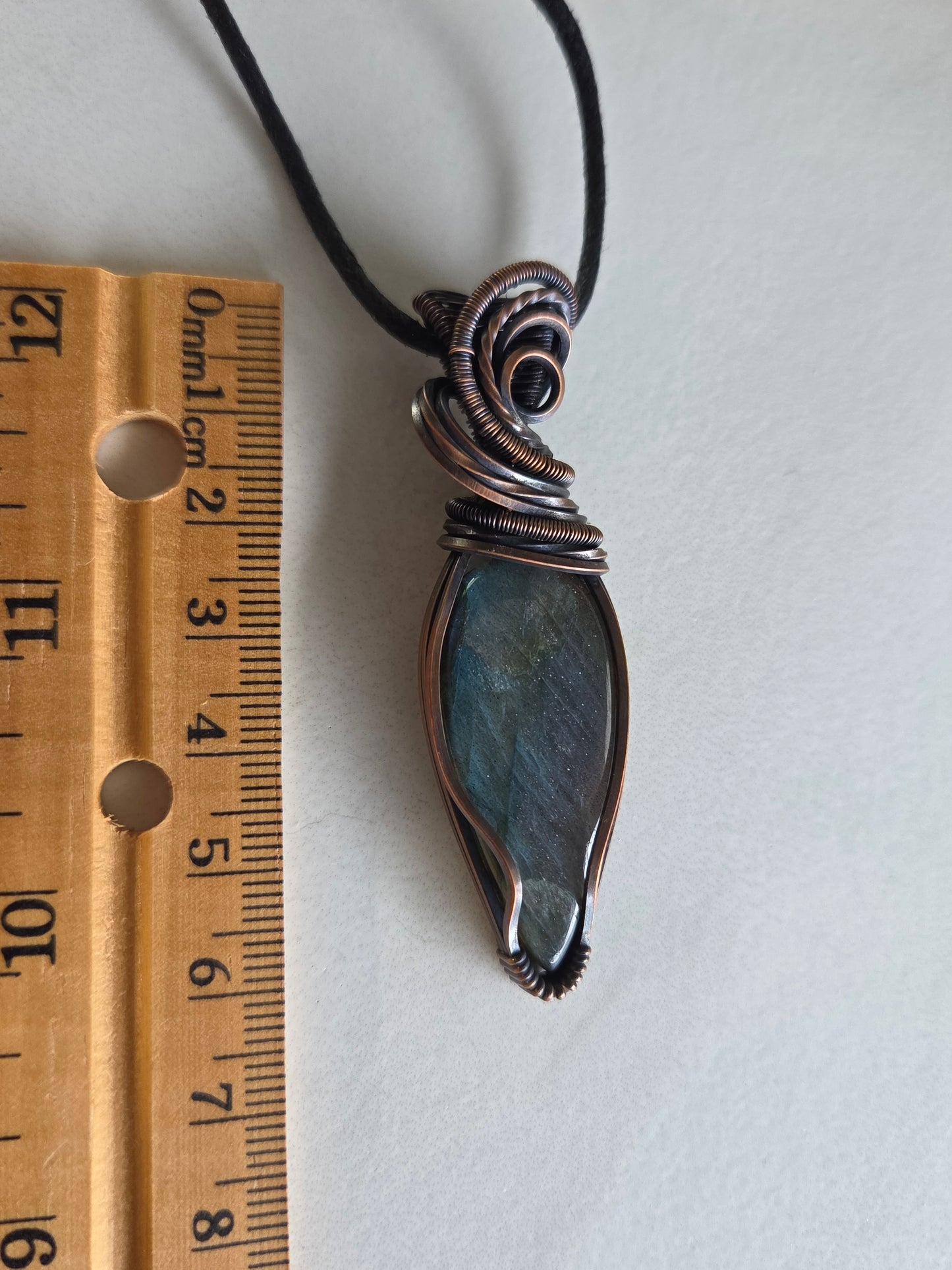 Labradorite Necklace 💙💚