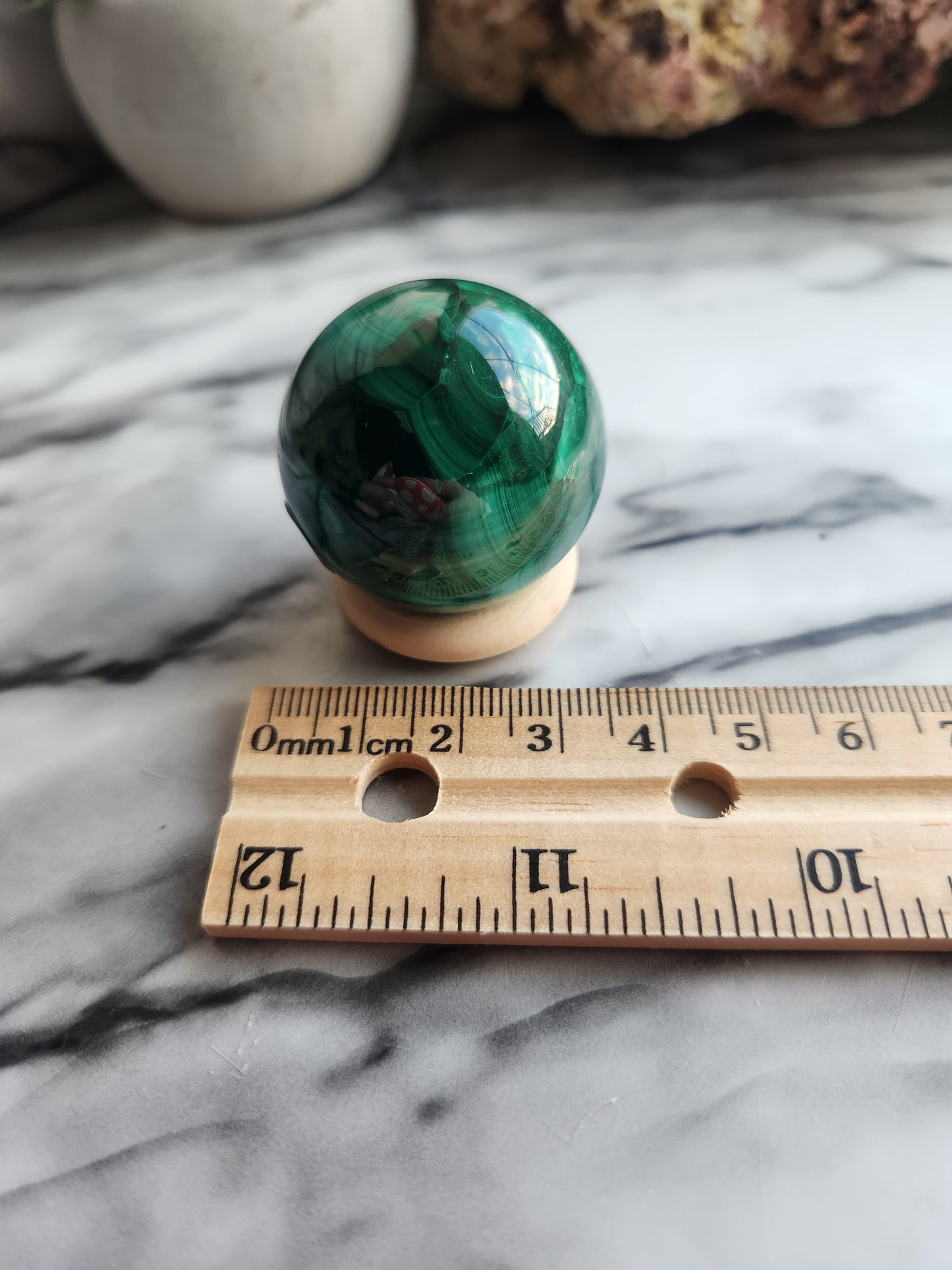 Malachite Sphere A