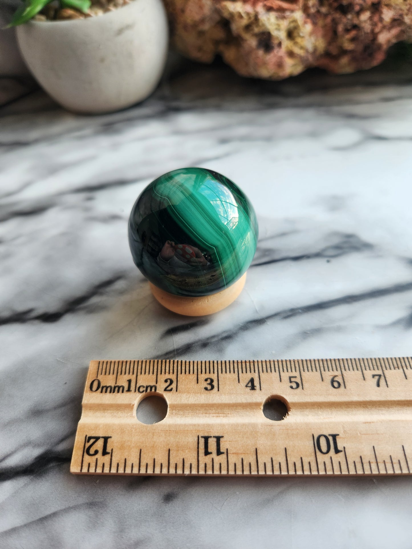 Malachite Sphere B