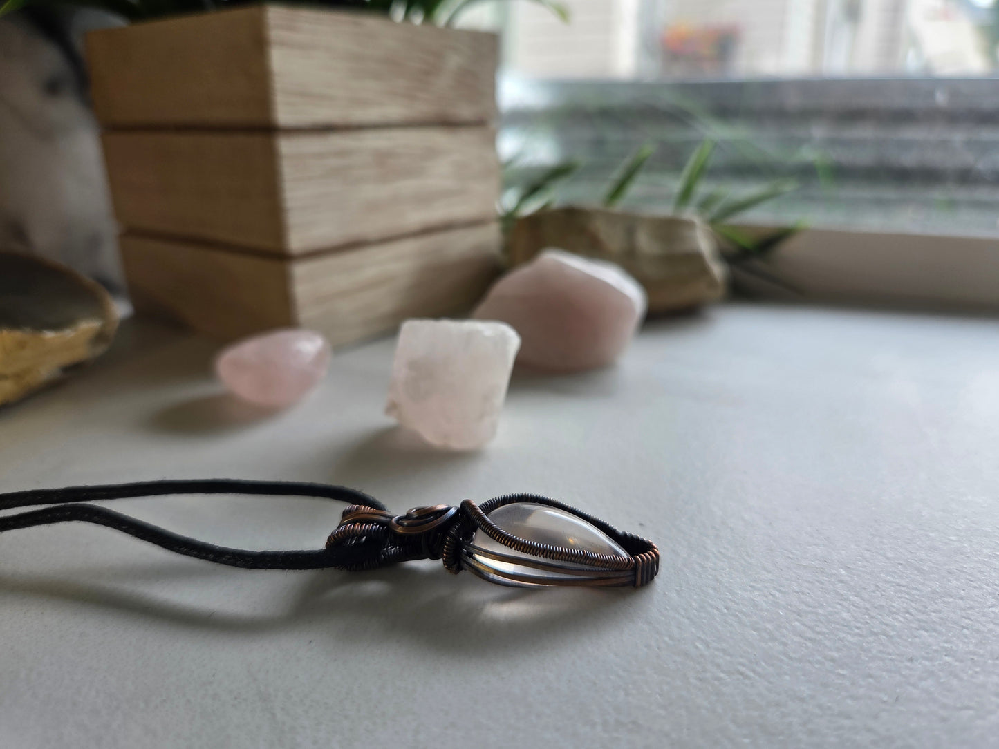 Rose Quartz Necklace 🌹
