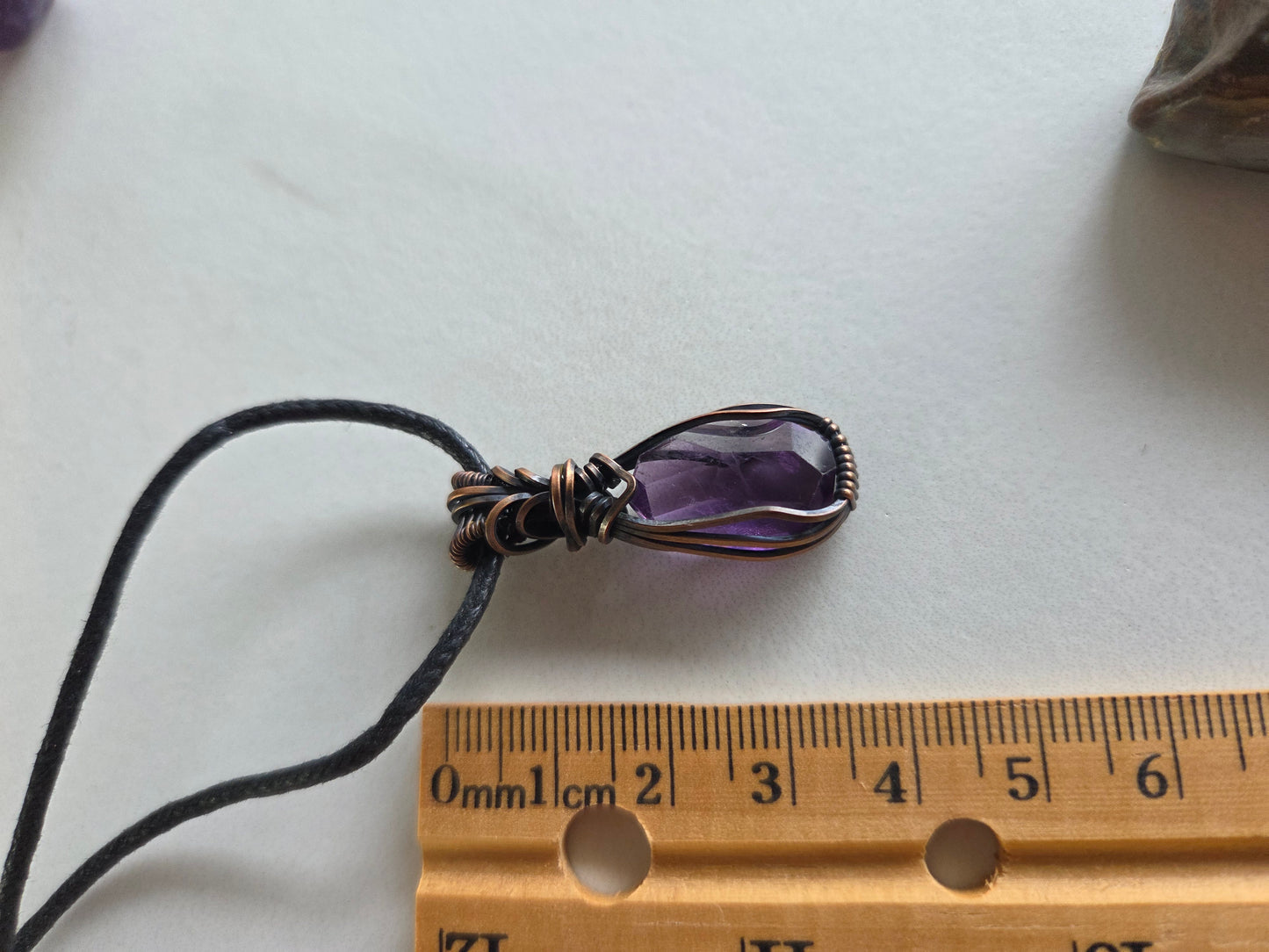 Facted Amethyst Necklace 💜