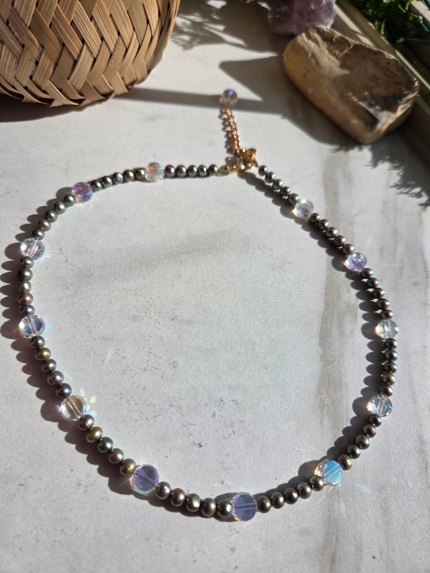 Fresh Water Pearl Necklace, Bracelet & Earring Set 🦪