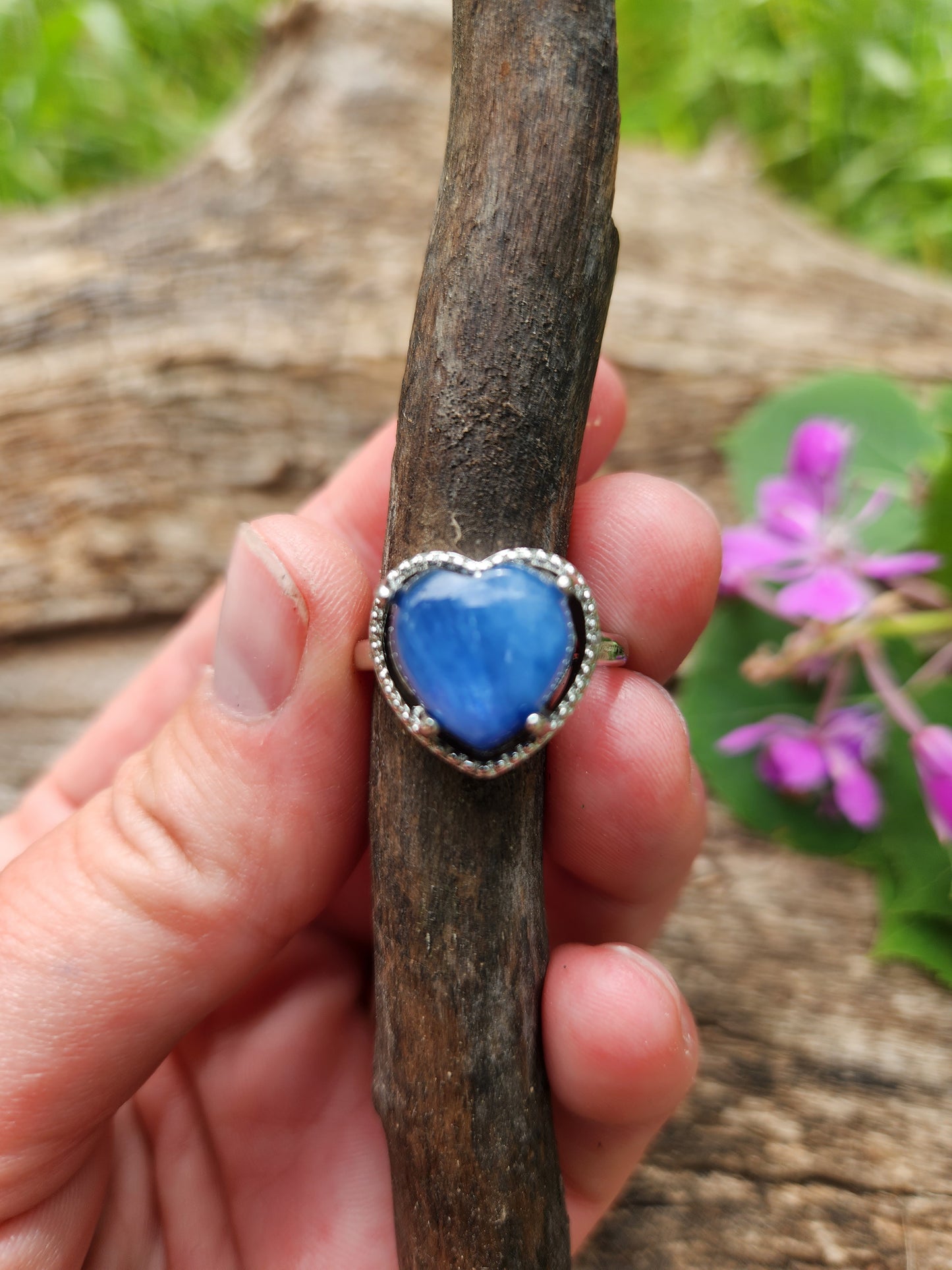 Blue Kyanite Ring