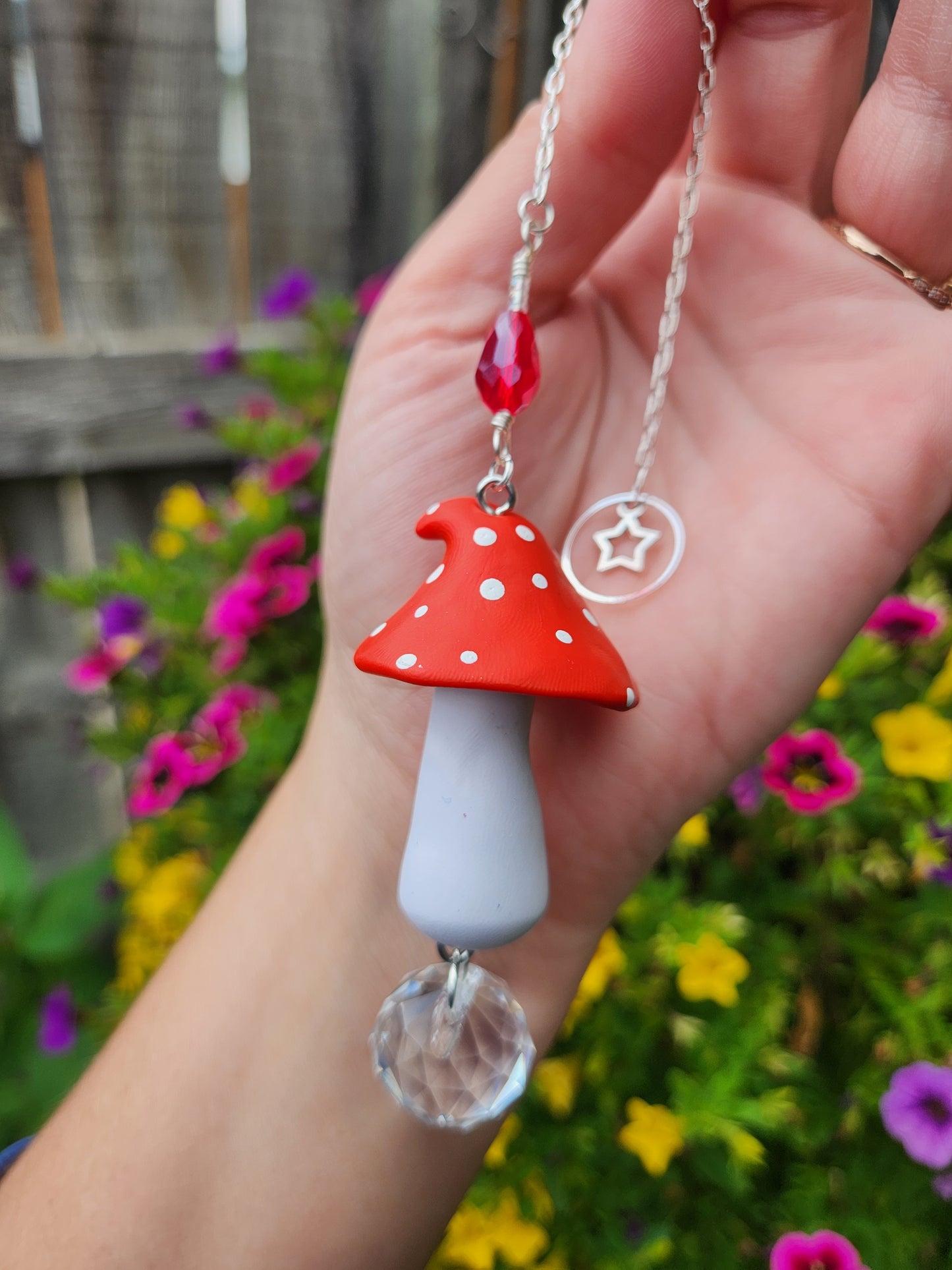 Red Mushroom SunCatcher