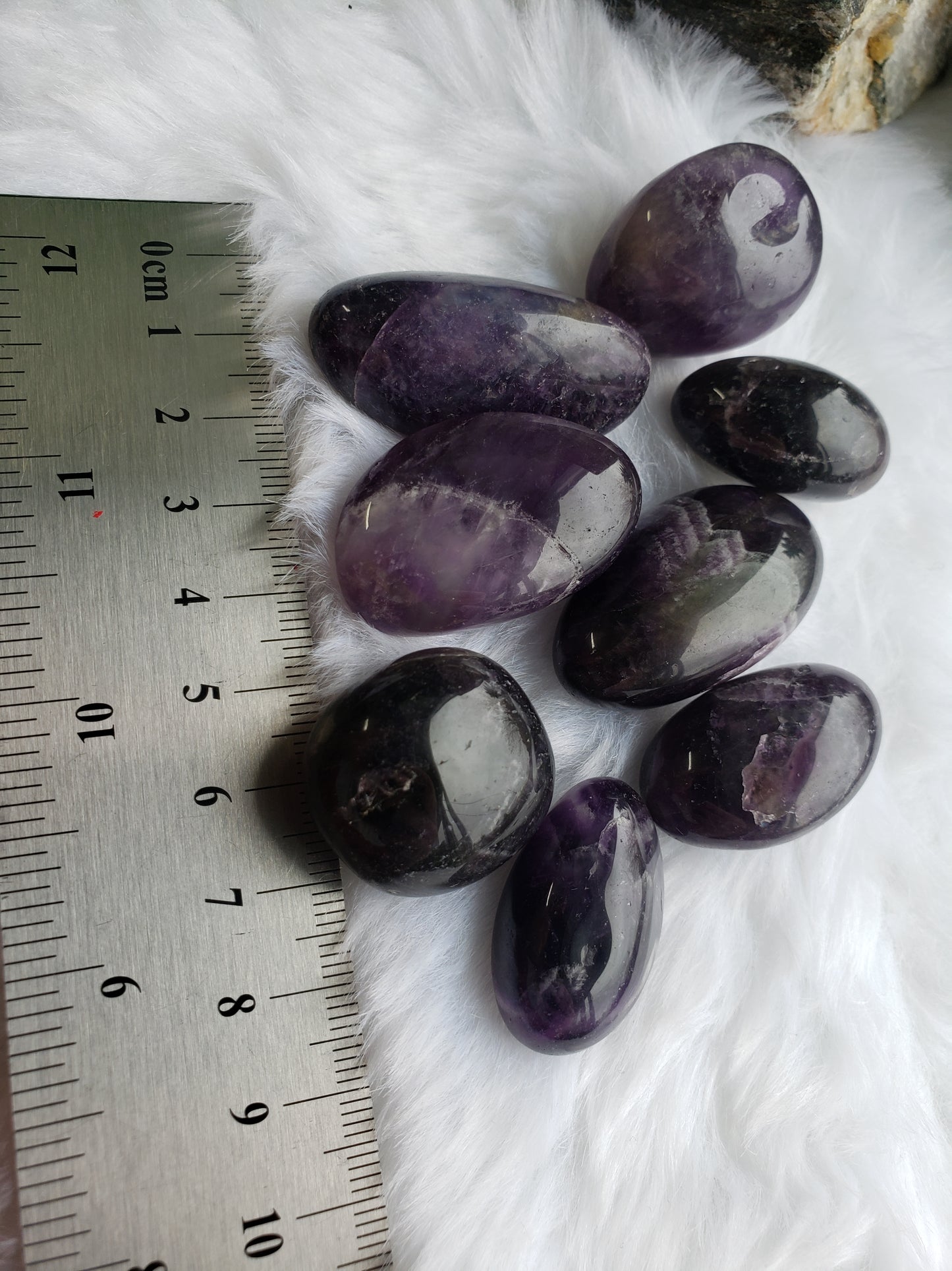 Dream Amethyst Tumbled Stones