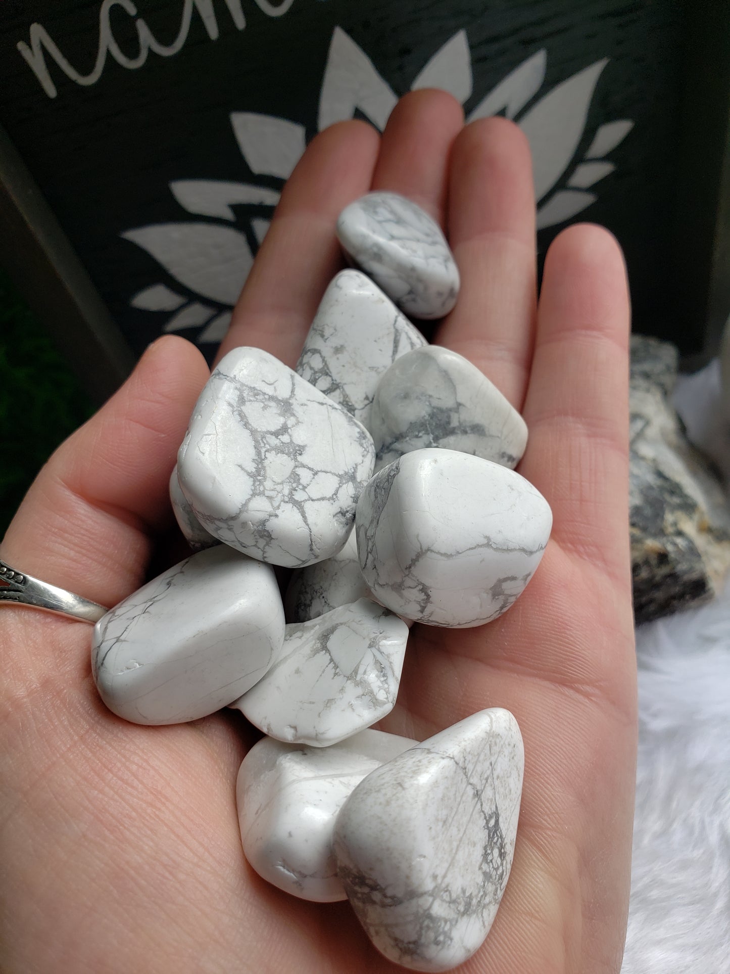 Howlite Tumbled Stones