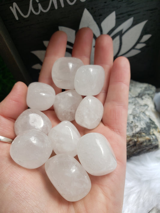 Clear Quartz Tumbled stones