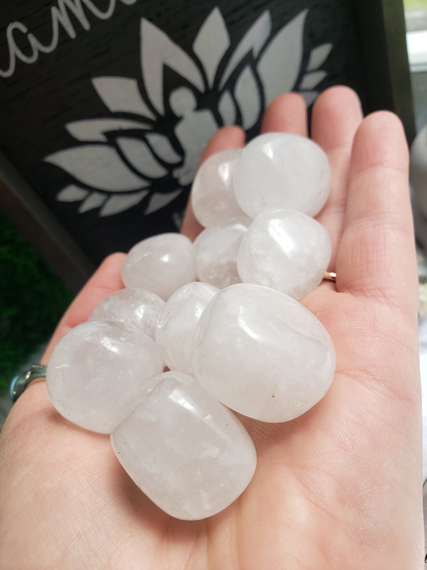 Clear Quartz Tumbled stones