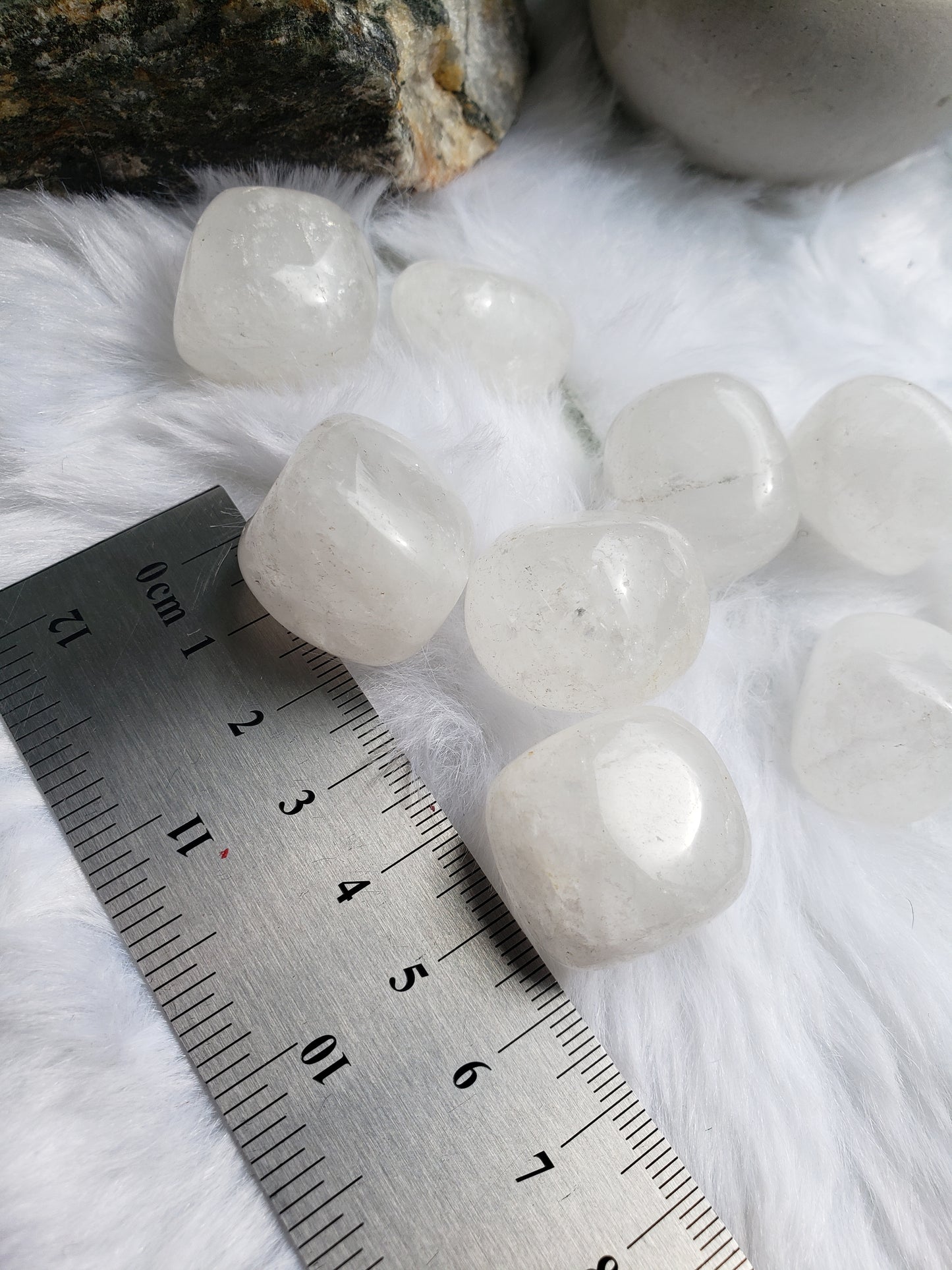 Clear Quartz Tumbled stones