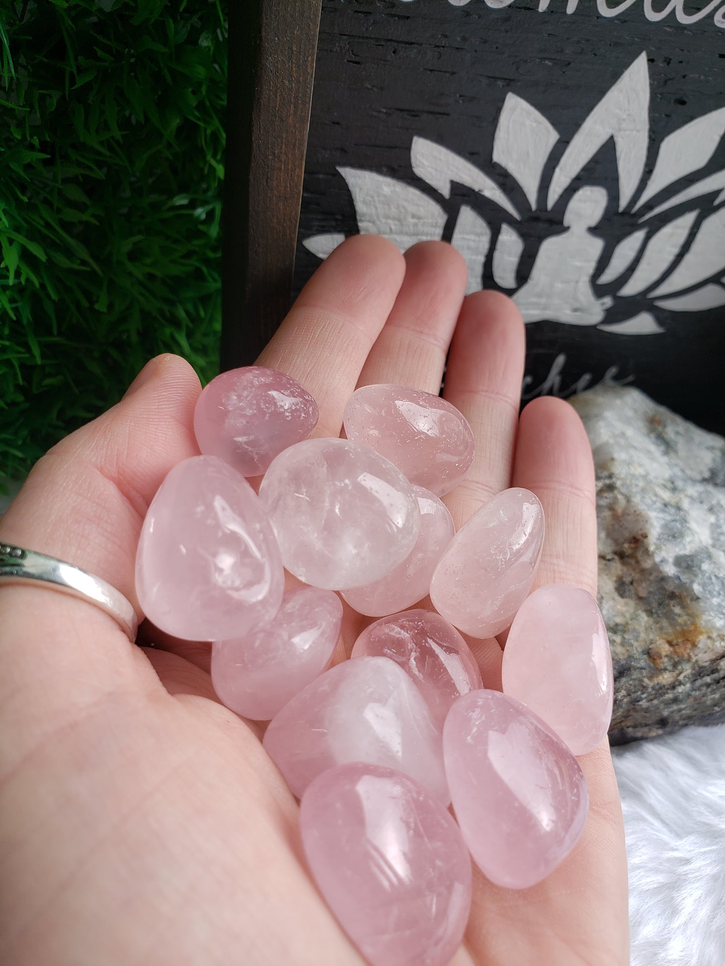 Rose Quartz Tumbled Stones