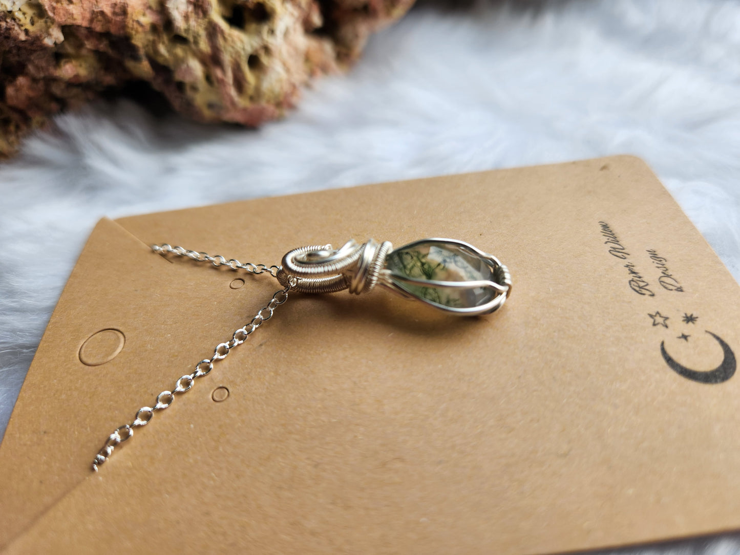 Moss Agate Necklace