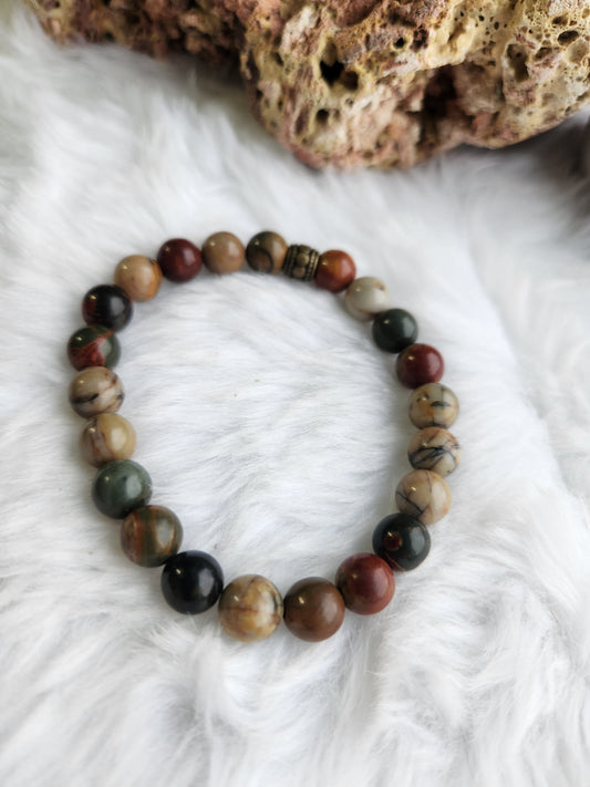 Picasso Jasper Bracelet