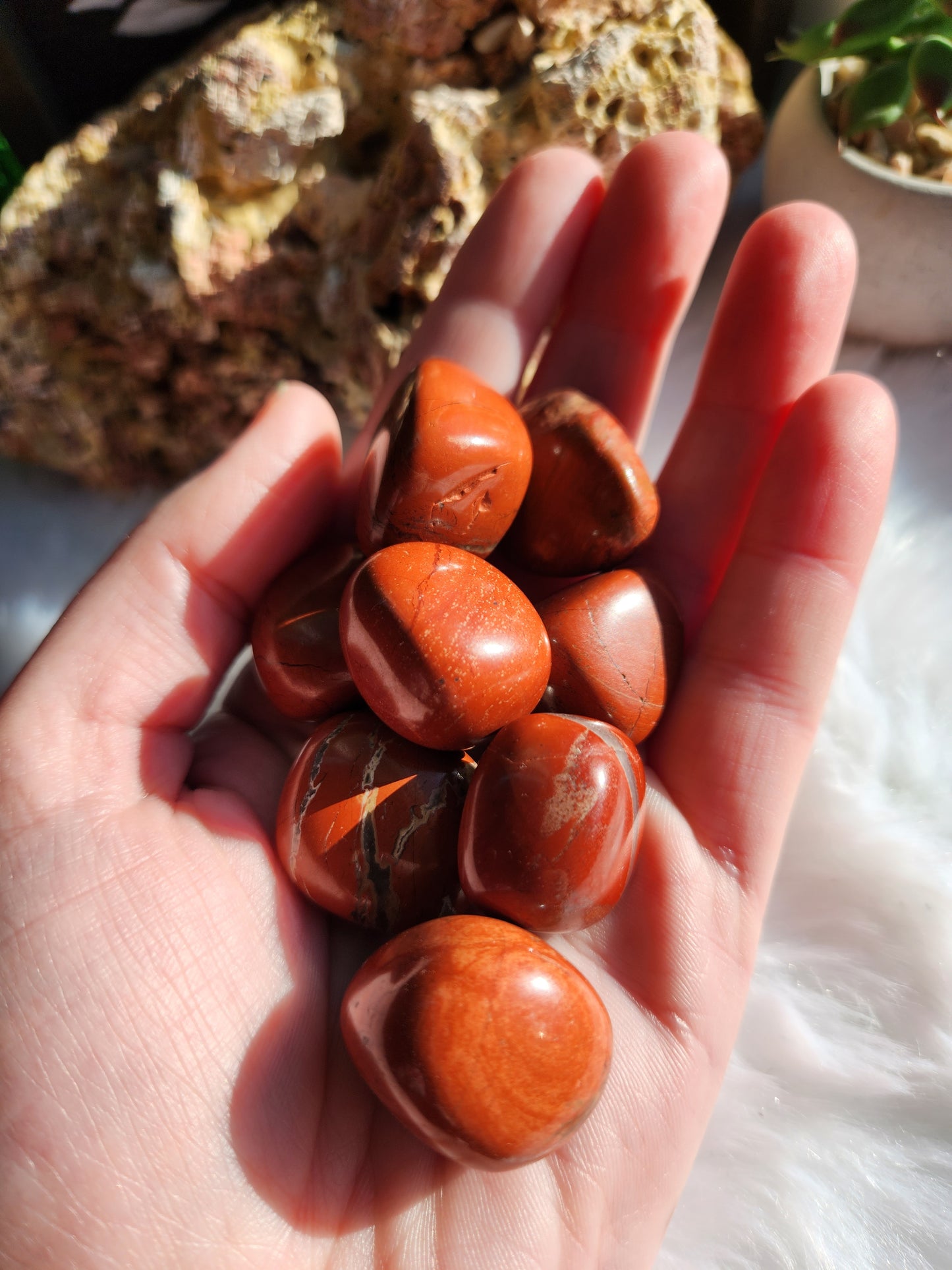 Red Jasper Tumbles