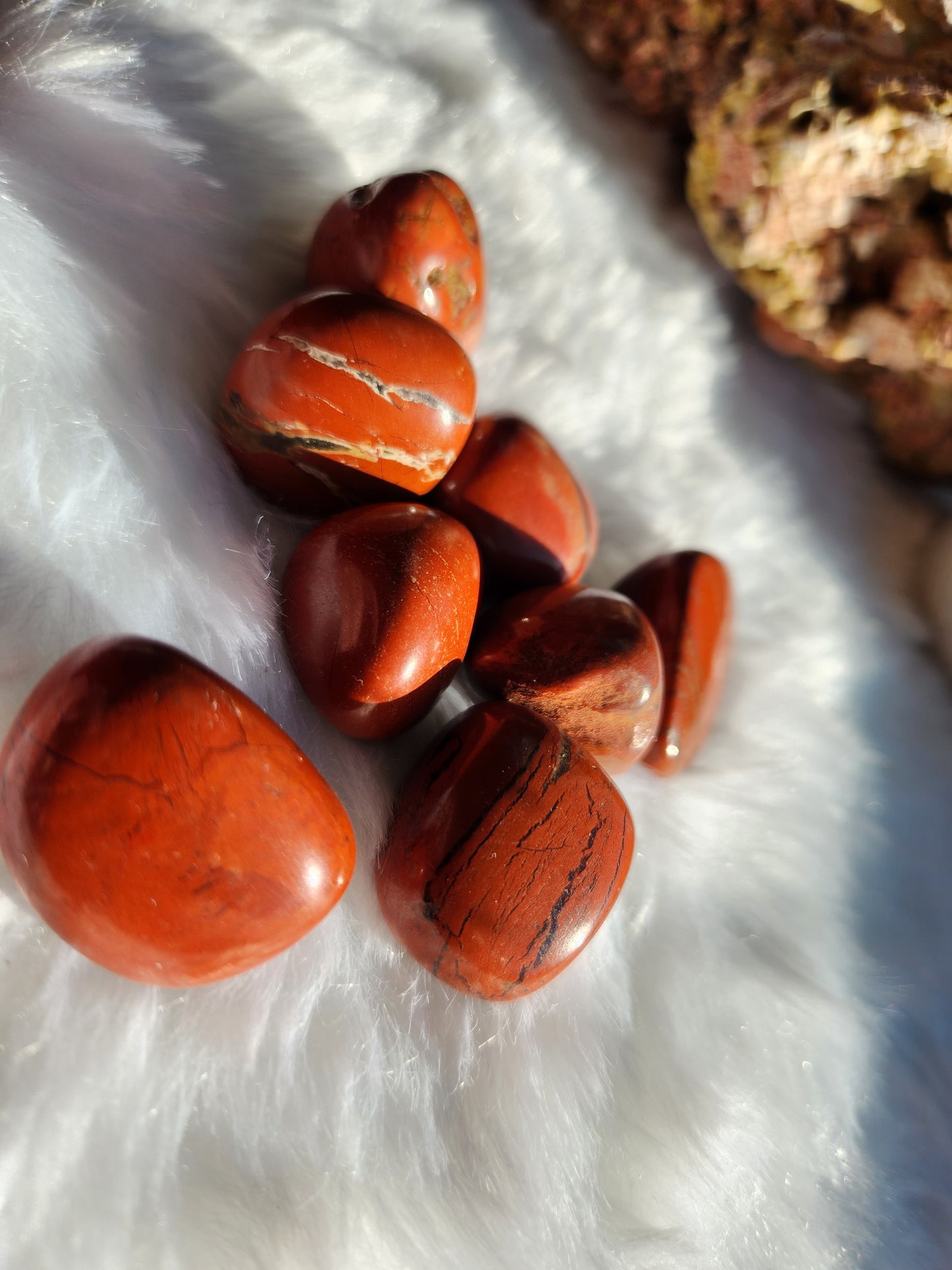 Red Jasper Tumbles