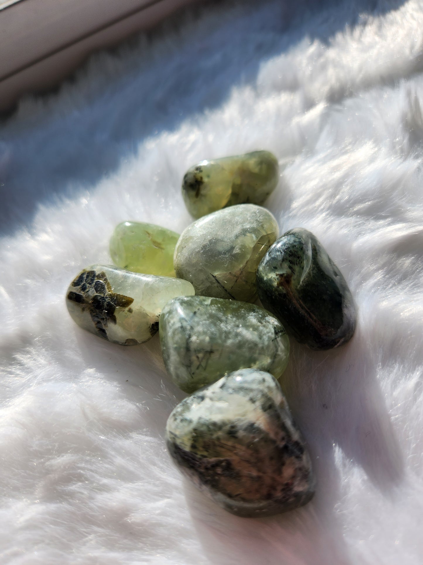 Prehnite Tumbles