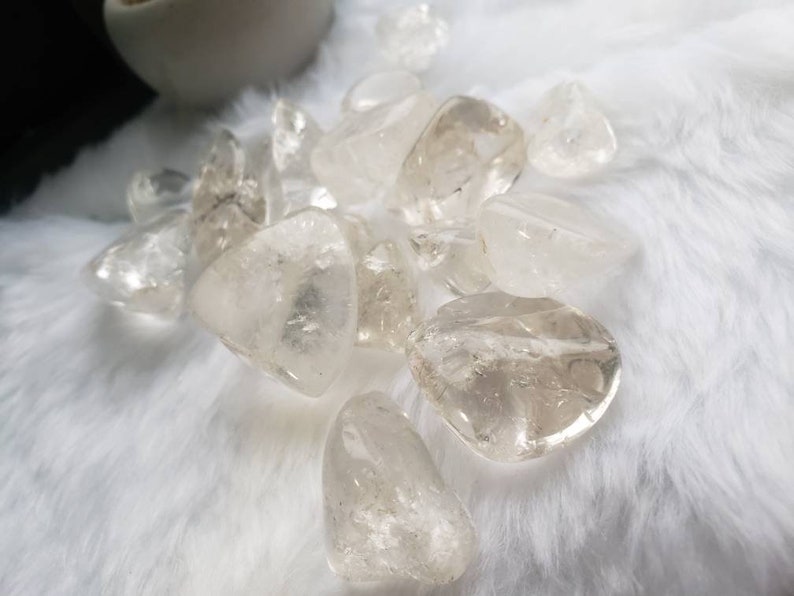 Clear Quartz Tumbled Stones