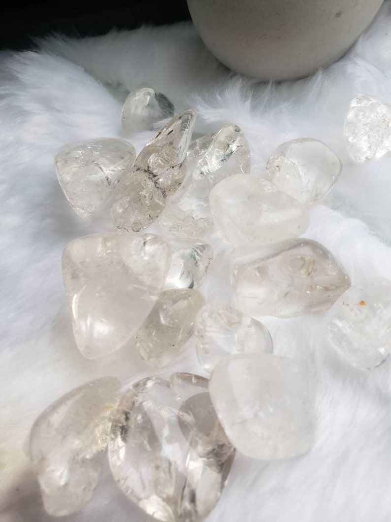 Clear Quartz Tumbled Stones