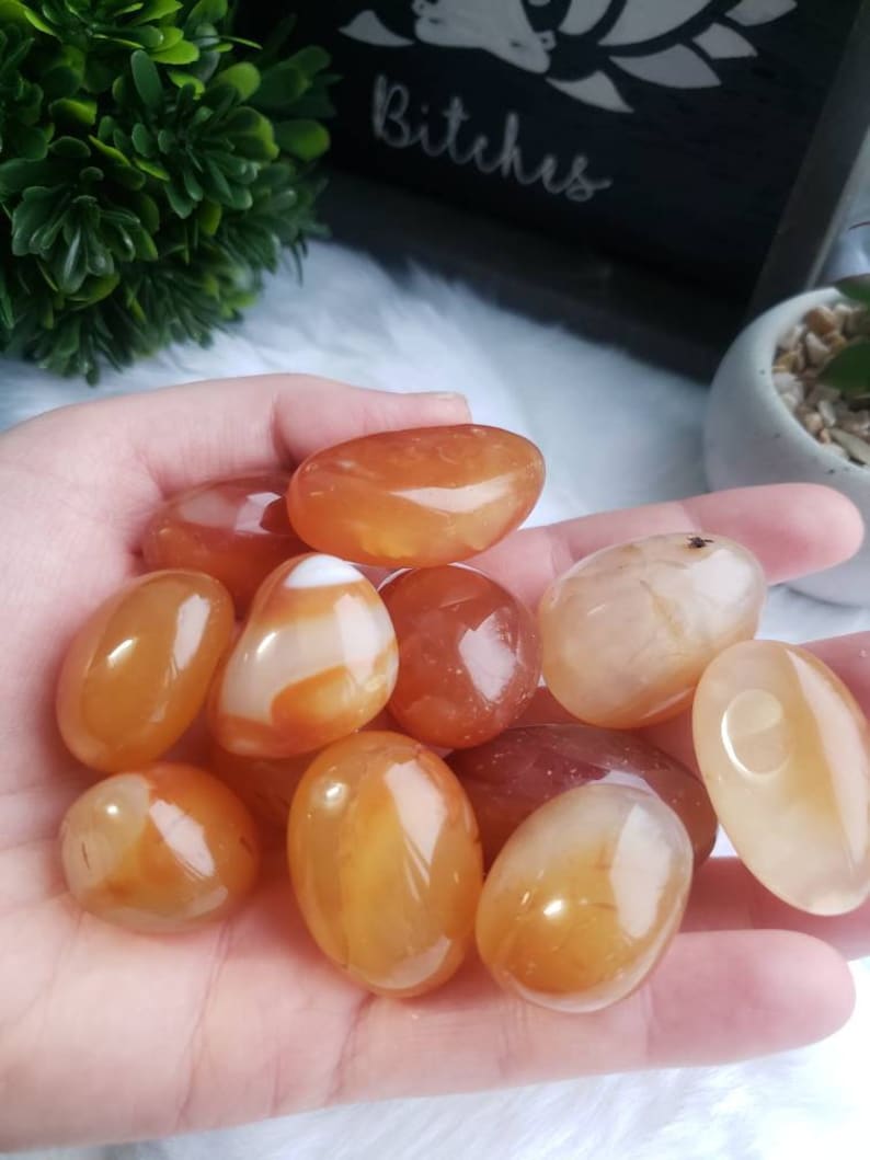 Carnelian Tumbled Stones