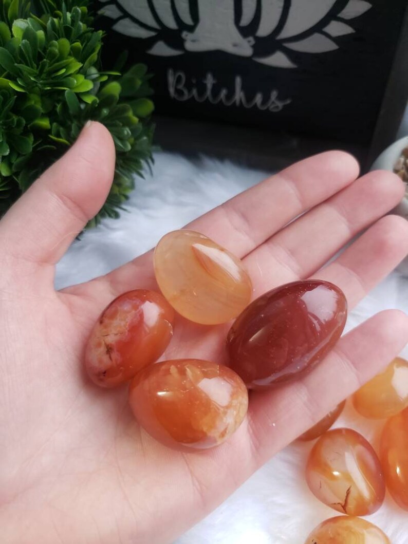 Carnelian Tumbled Stones