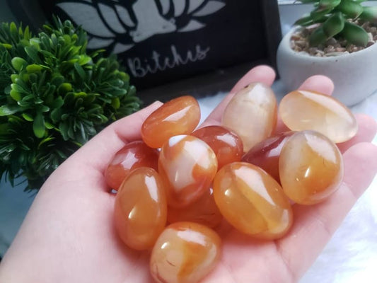 Carnelian Tumbled Stones