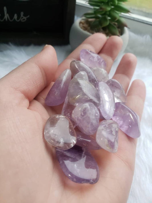 Small Amethyst Tumbled Stones