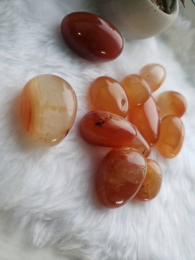 Carnelian Tumbled Stones