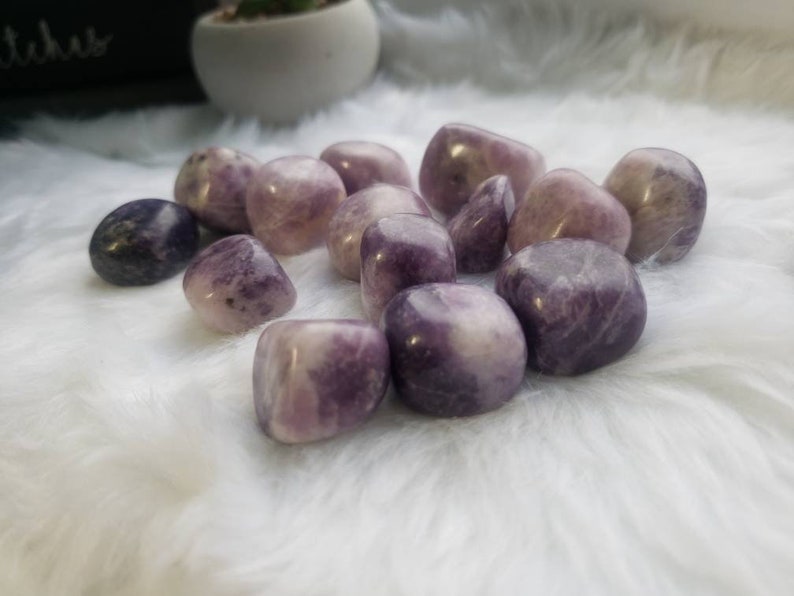 Lepidolite Tumbled Stones