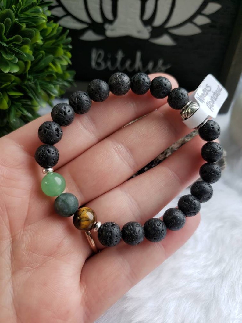 Abundance Bracelet with Lavastone